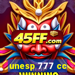 unesp 777 cc